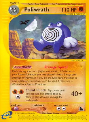 Poliwrath 26/144 Skyridge