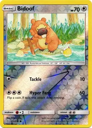 Bidoof 171/236 Unified Minds