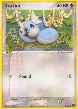 Dratini 52/109 EX Team Rocket Returns